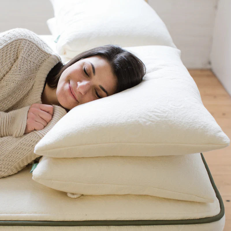 Avocado Green Adjustable Organic Pillow