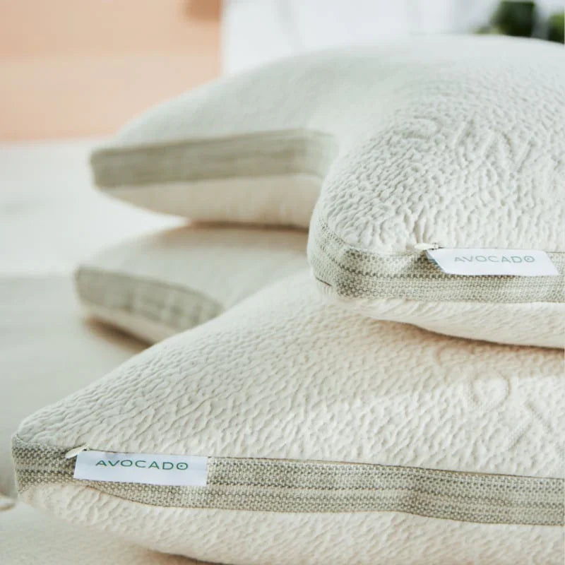 Avocado Green Adjustable Organic Pillow