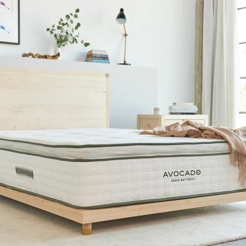Avocado Green Plush Pillow-Top Mattress