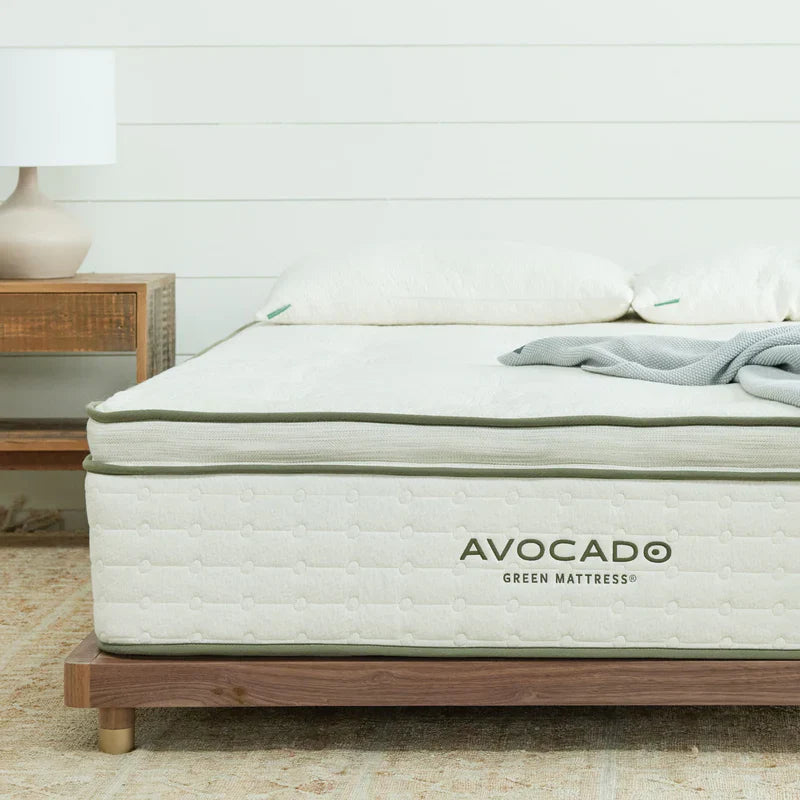 Avocado Green Plush Pillow-Top Mattress