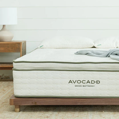 Avocado Green Plush Pillow-Top Mattress