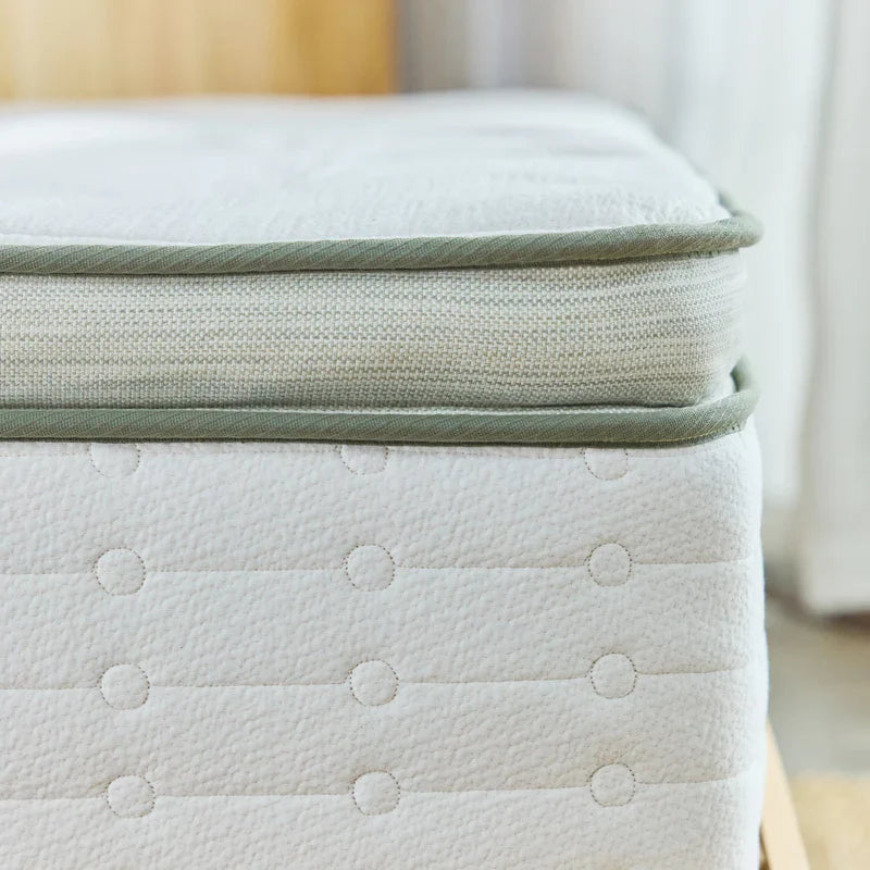 Avocado Green Plush Pillow-Top Mattress