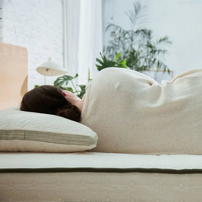 Avocado Green Adjustable Organic Pillow