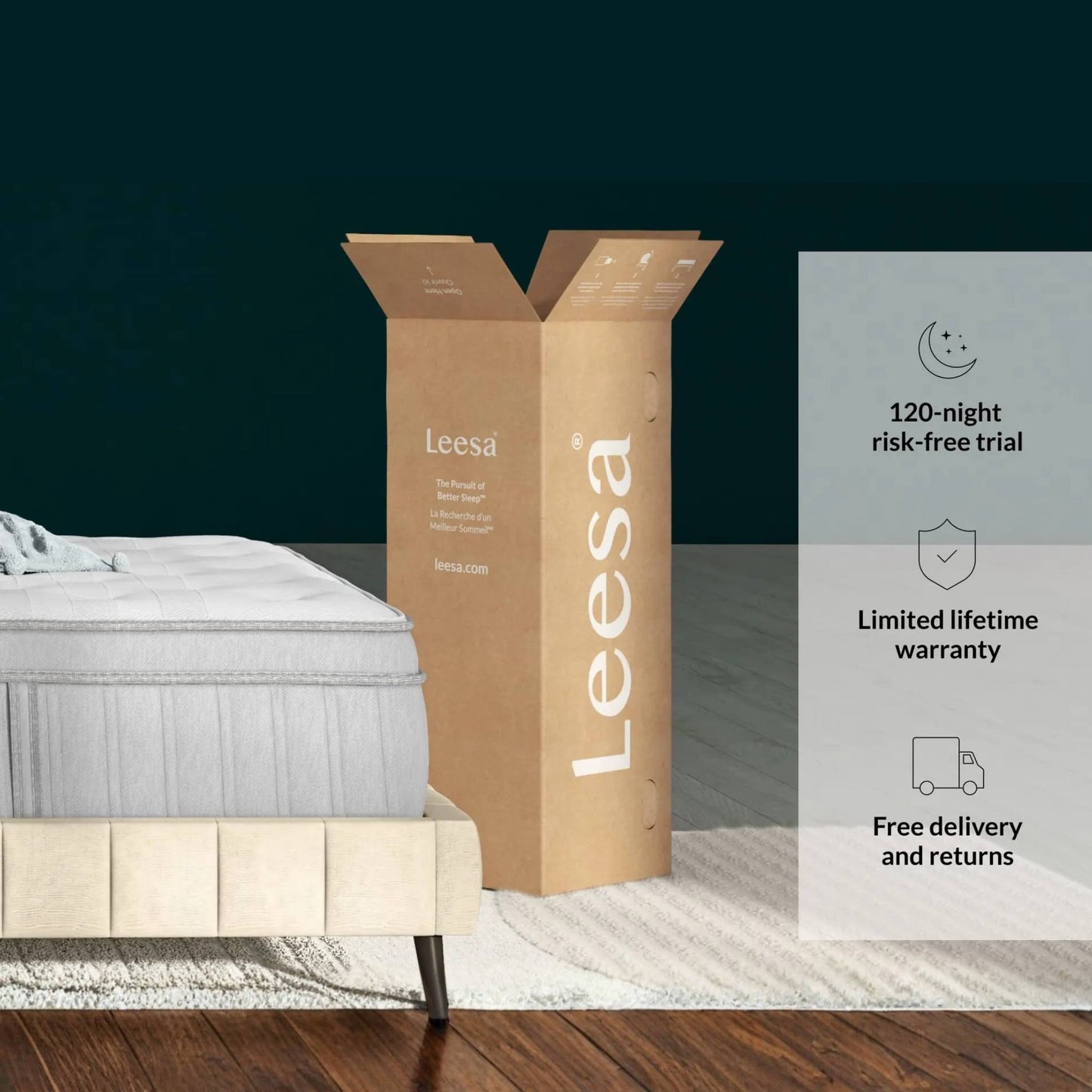 Leesa Oasis Chill Hybrid Mattress