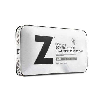 Malouf Shoulder Zoned Dough Bamboo Charcoal Pillow