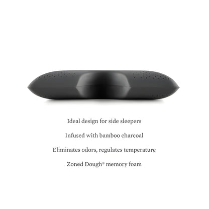 Malouf Shoulder Zoned Dough Bamboo Charcoal Pillow