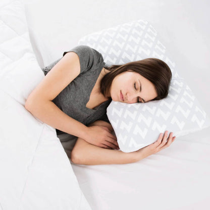 Malouf Shoulder Zoned Dough Bamboo Charcoal Pillow